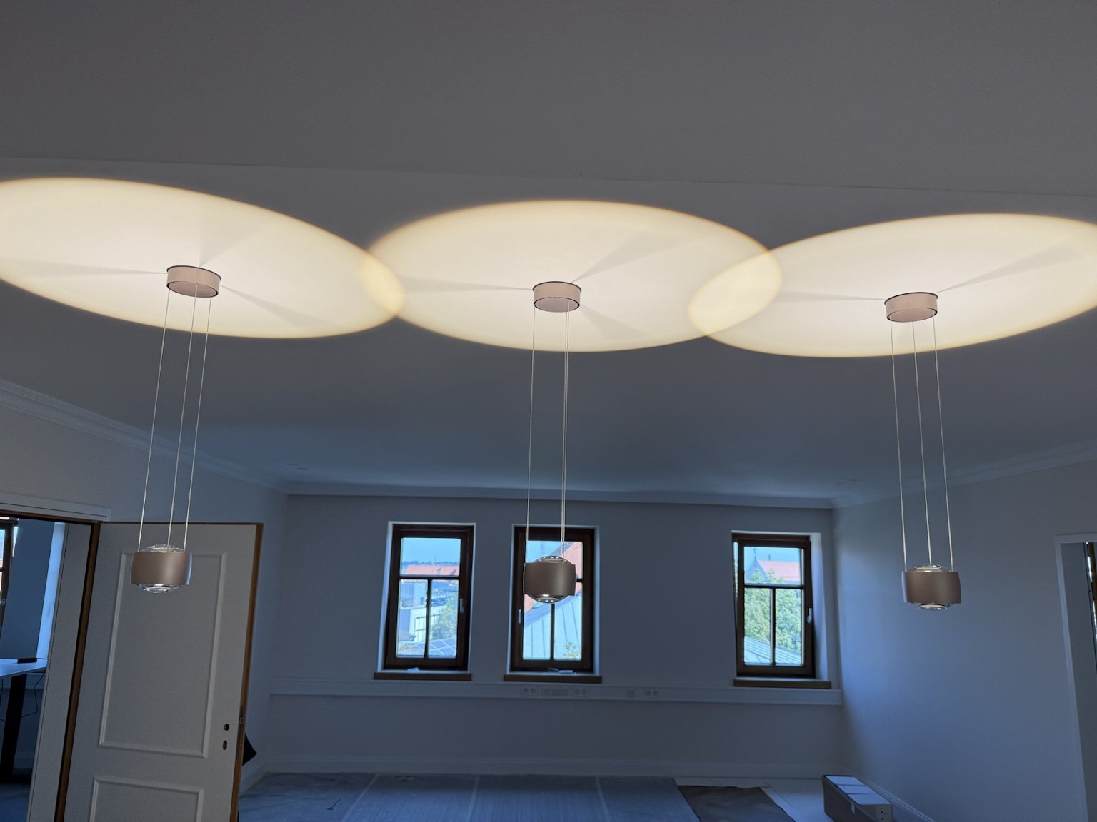 Hochwertige Lichtinstallation