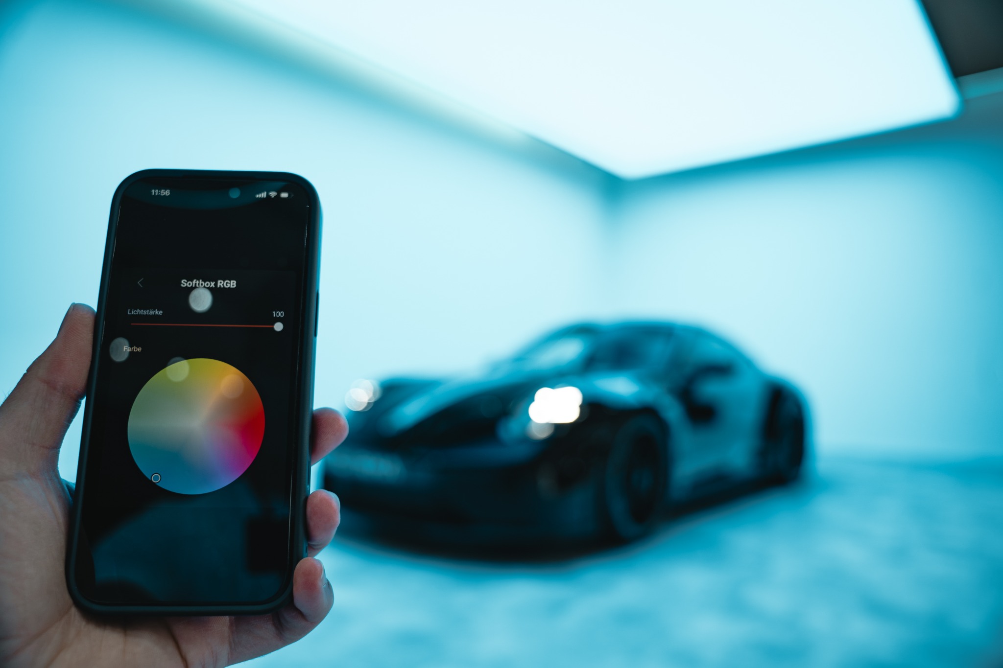 Lichtsteuerung per App